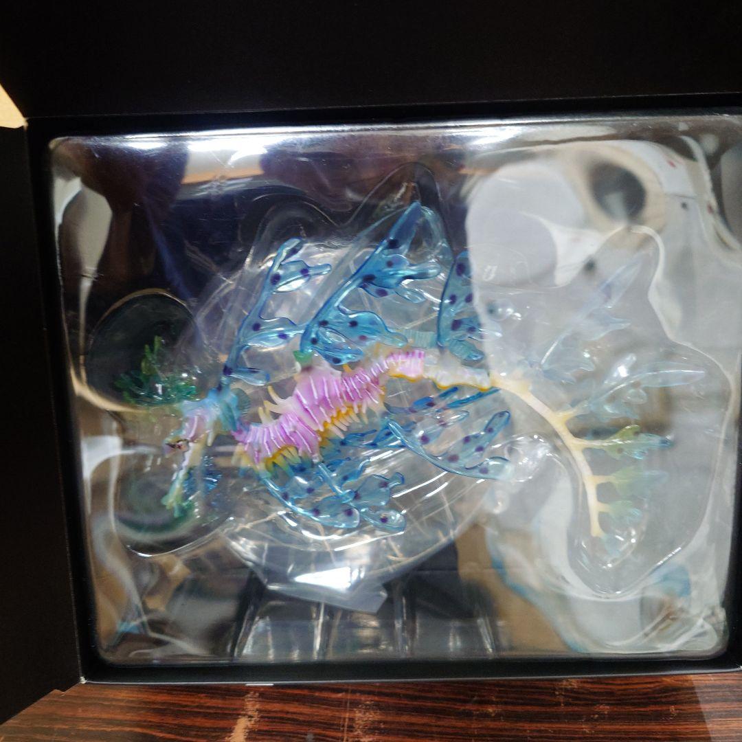 いきもの大図鑑プレミアム リーフィーシードラゴン　ブルー　イエロー　セット