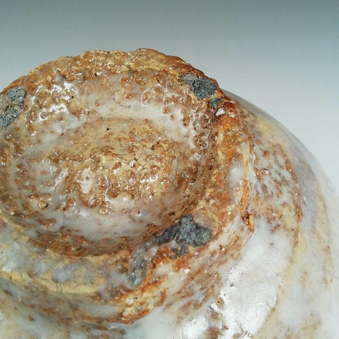 Ｔ４５　茶碗　『萩焼』『唐泊山　喜村皓司』　共箱　抹茶碗　茶道具