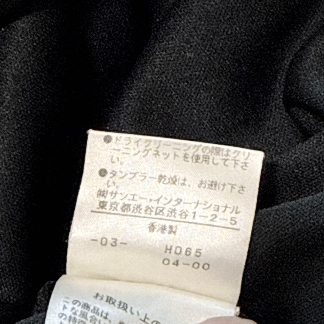 希少　ヴィヴィアンタム　香港製　パワーネット　装飾付き　花　タンクトップ　黒