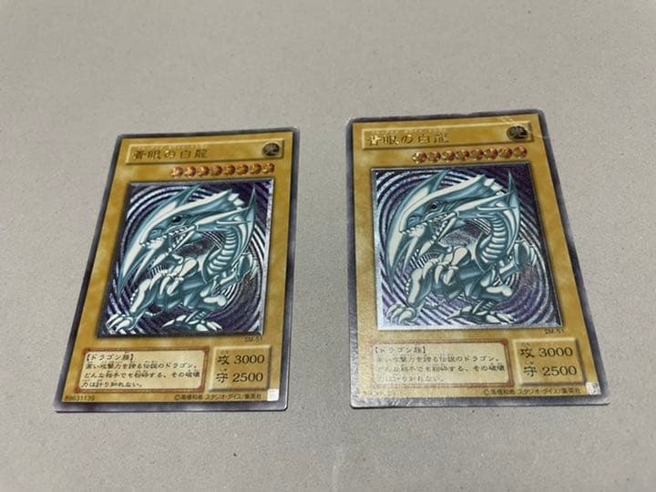 青眼の白龍 レリーフ 2枚