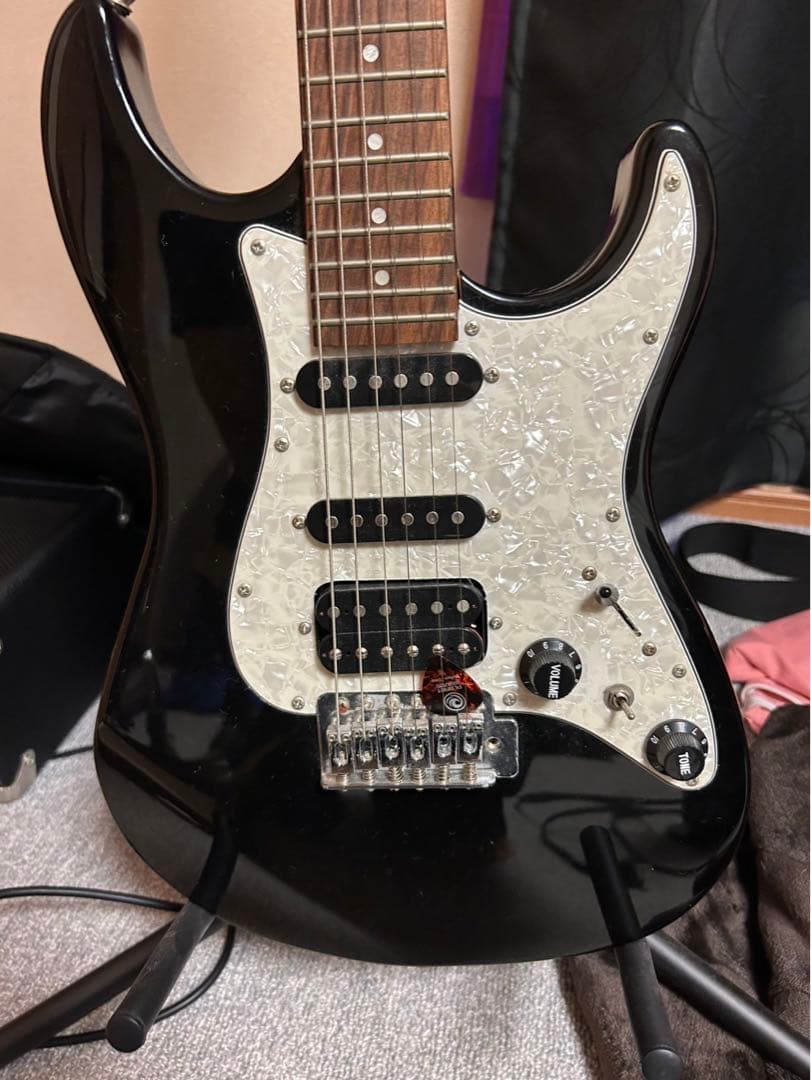 最終値下げ‼️ Bacchus エレキギター ブラック　GS mini