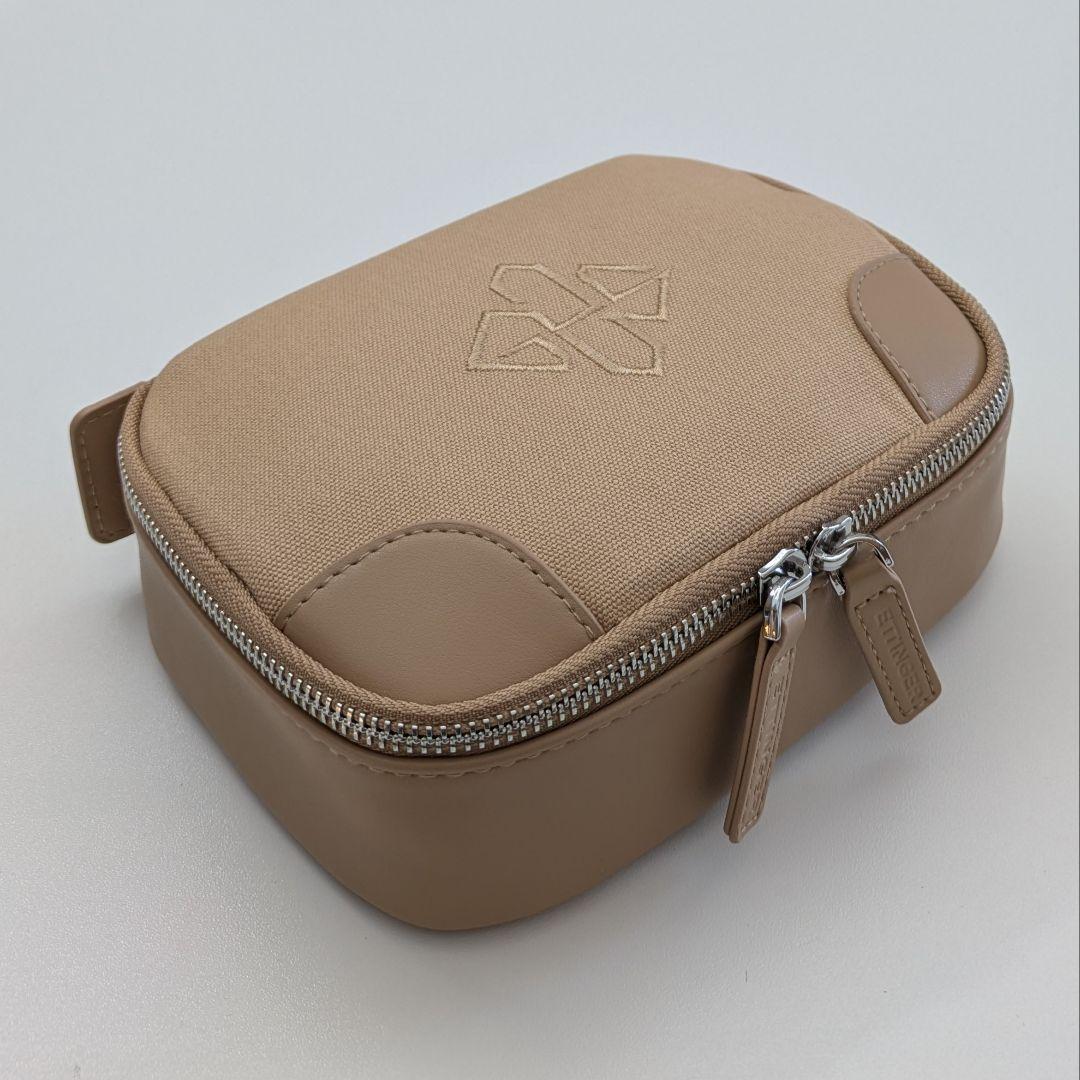 【新品・未使用】エッティンガー　トラベルポーチ　化粧ポーチ　ベージュ　４個セット