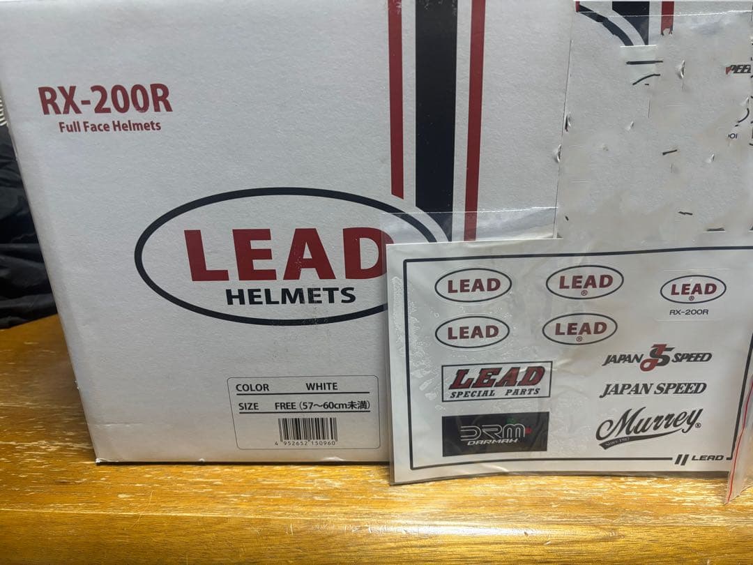 LEAD RX-200R フルフェイスヘルメット 美品 族ヘル 旧車
