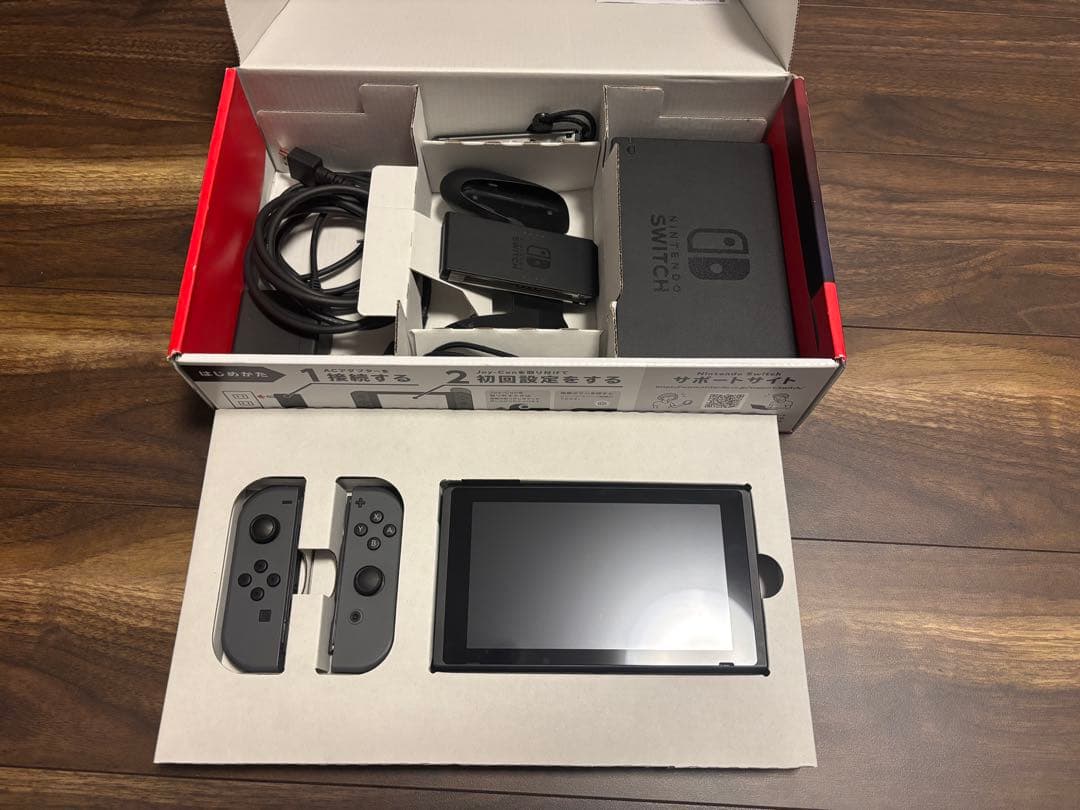 Nintendo Switch 本体 (ニンテンドースイッチ) グレー