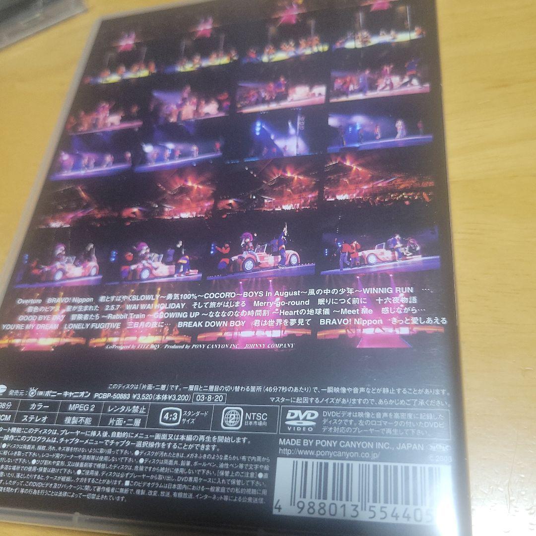 光GENJI 93 WINTER CONCERTBRAVO!Nippon DVD