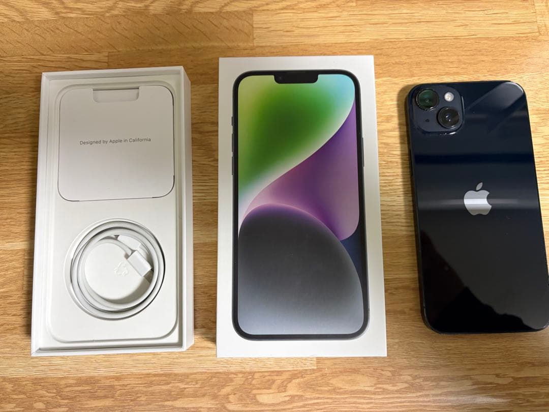 【たむ】Apple iPhone 14 Plus 256GBミッドナイト