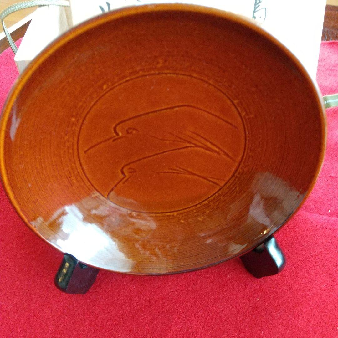 九谷焼/十代大樋長左衛門飾り皿