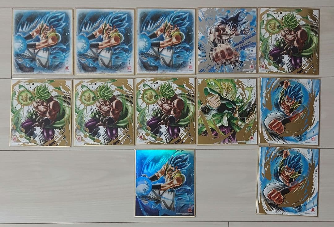 【バラ売り可】ドラゴンボール色紙ART　7弾　計35枚