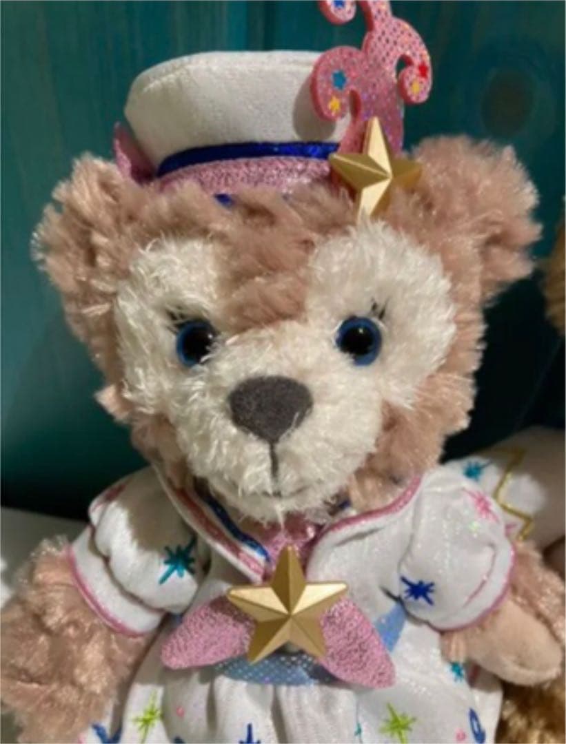 ダッフィー &シェリーメイ♡ ポージープラッシー ディズニーシー