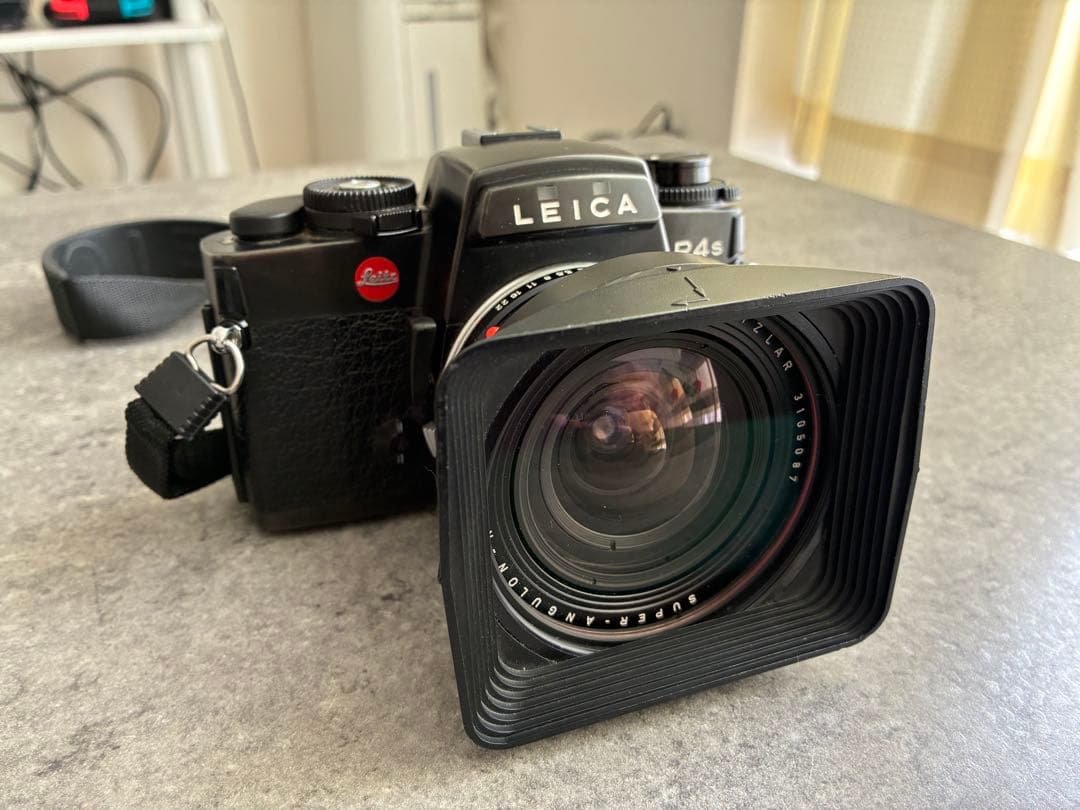 フィルムカメラ LEICA R4s + SUPER ANGULON-R20mm F4