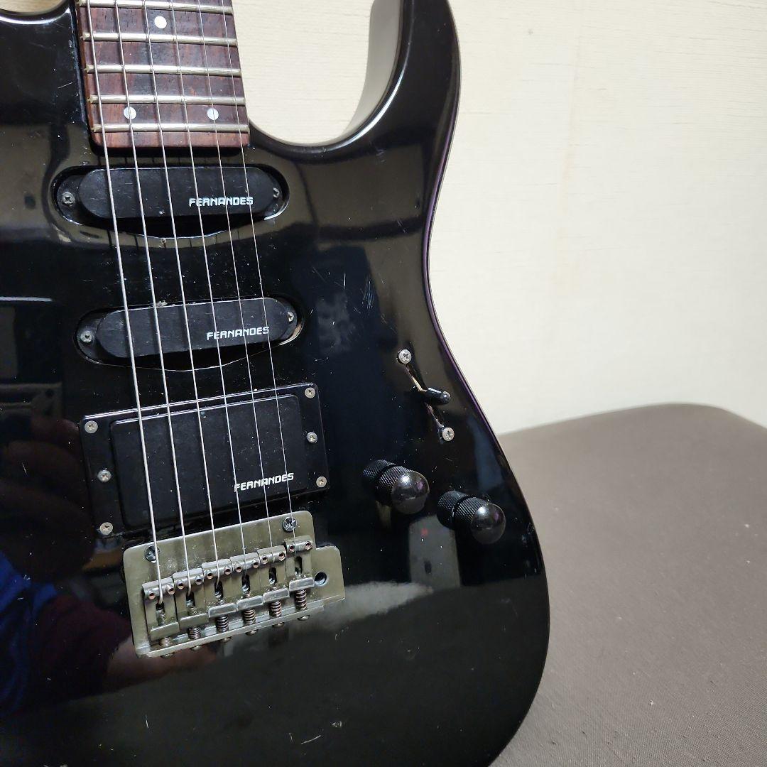 G.W最終セール！！FERNANDES ストラトキャスタータイプ オールブラック