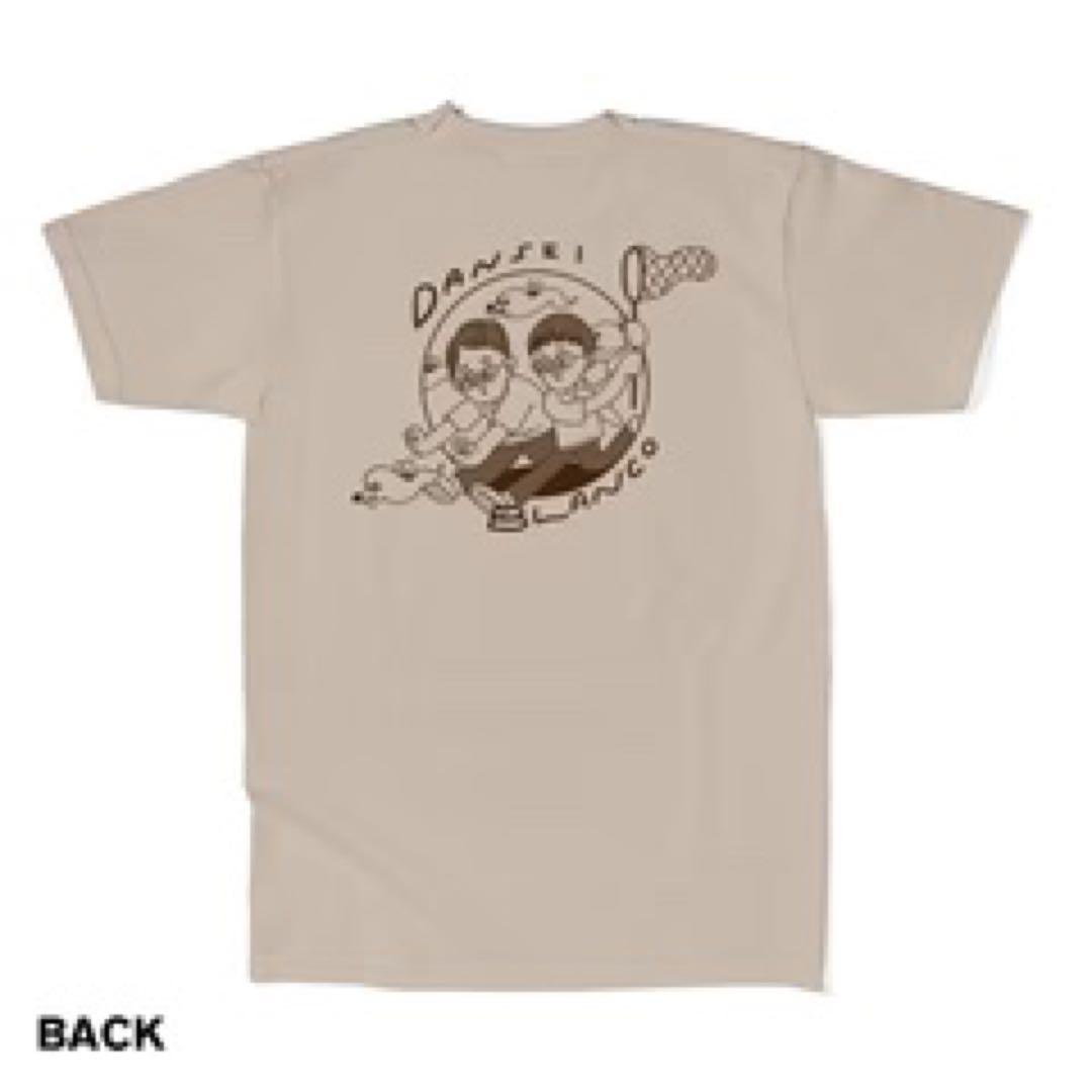 新品　男性ブランコ　オリジナルTシャツ　完売商品　バッグプリント　ベージュ　XL