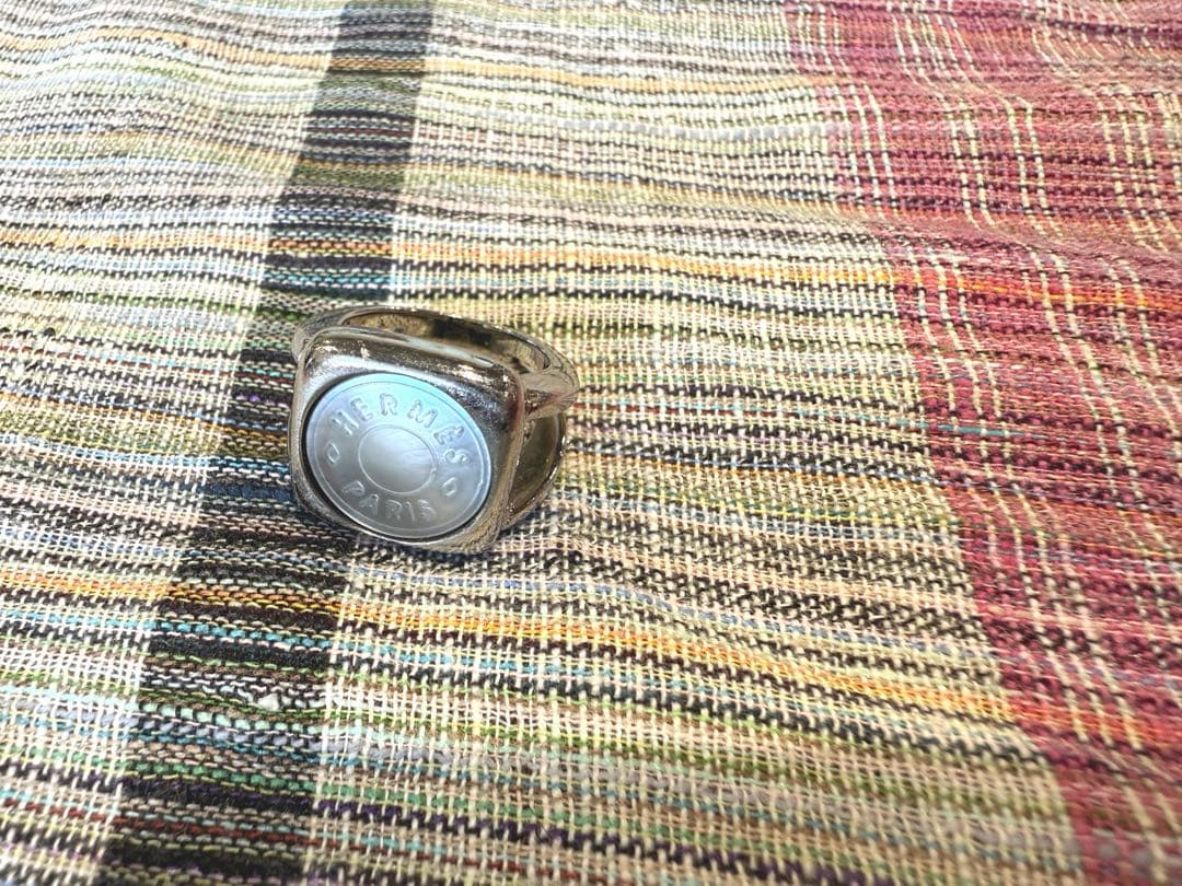 エルメス　コロゾ　リング　シェル　King Gnu 常田　大希