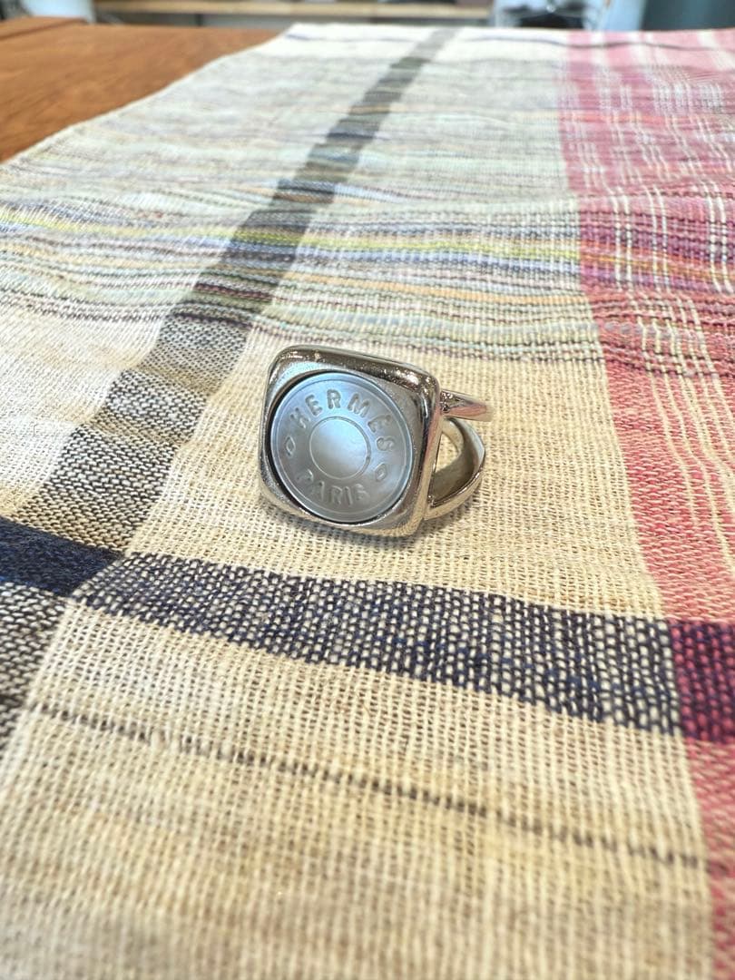 エルメス　コロゾ　リング　シェル　King Gnu 常田　大希