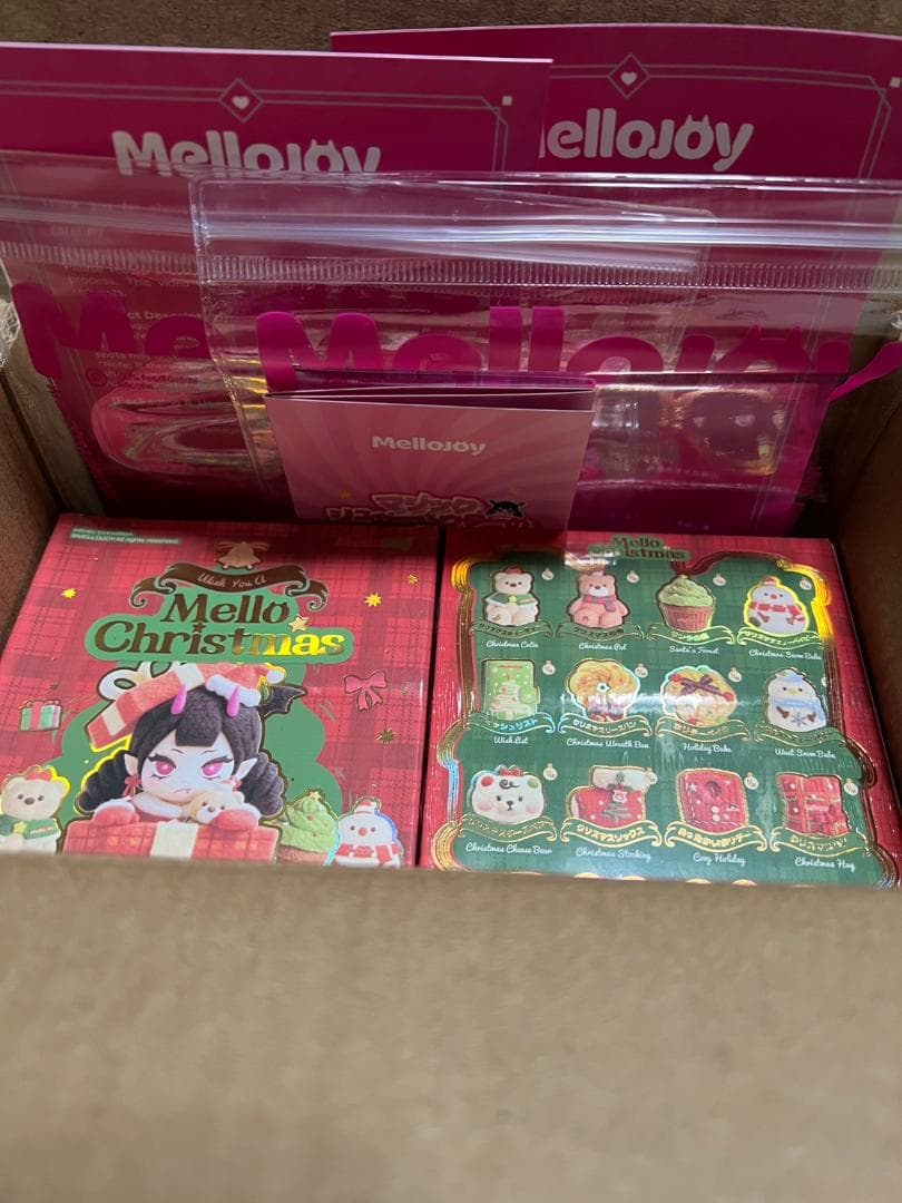 mellojoy スクイーズクリスマス限定 メロークリスマス 未開封2つセット