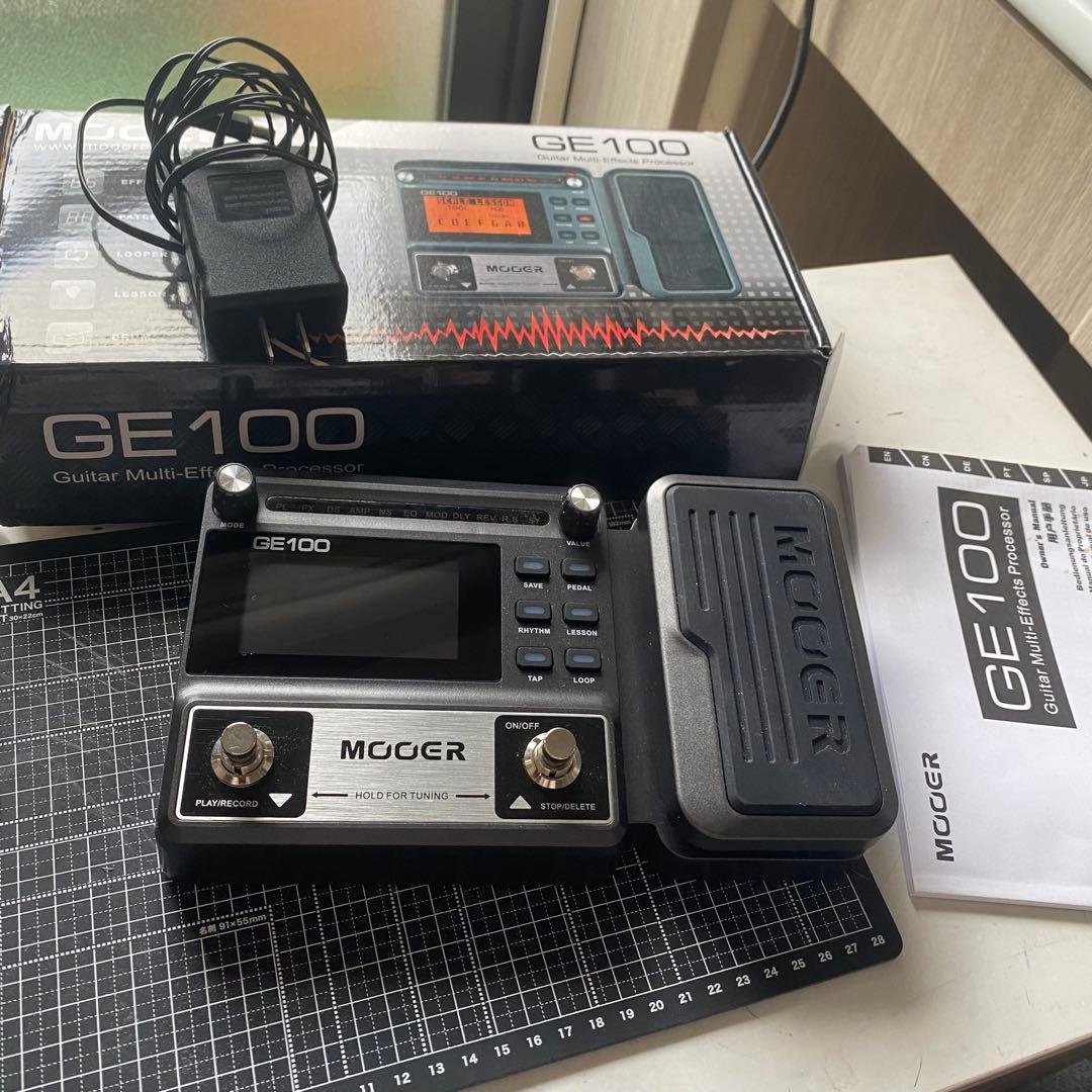 MOOER GE100 マルチエフェクター エレキギター用