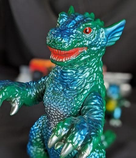 ゴルゴ（Ｍ１号）ソフビフィギュア親子２体セット