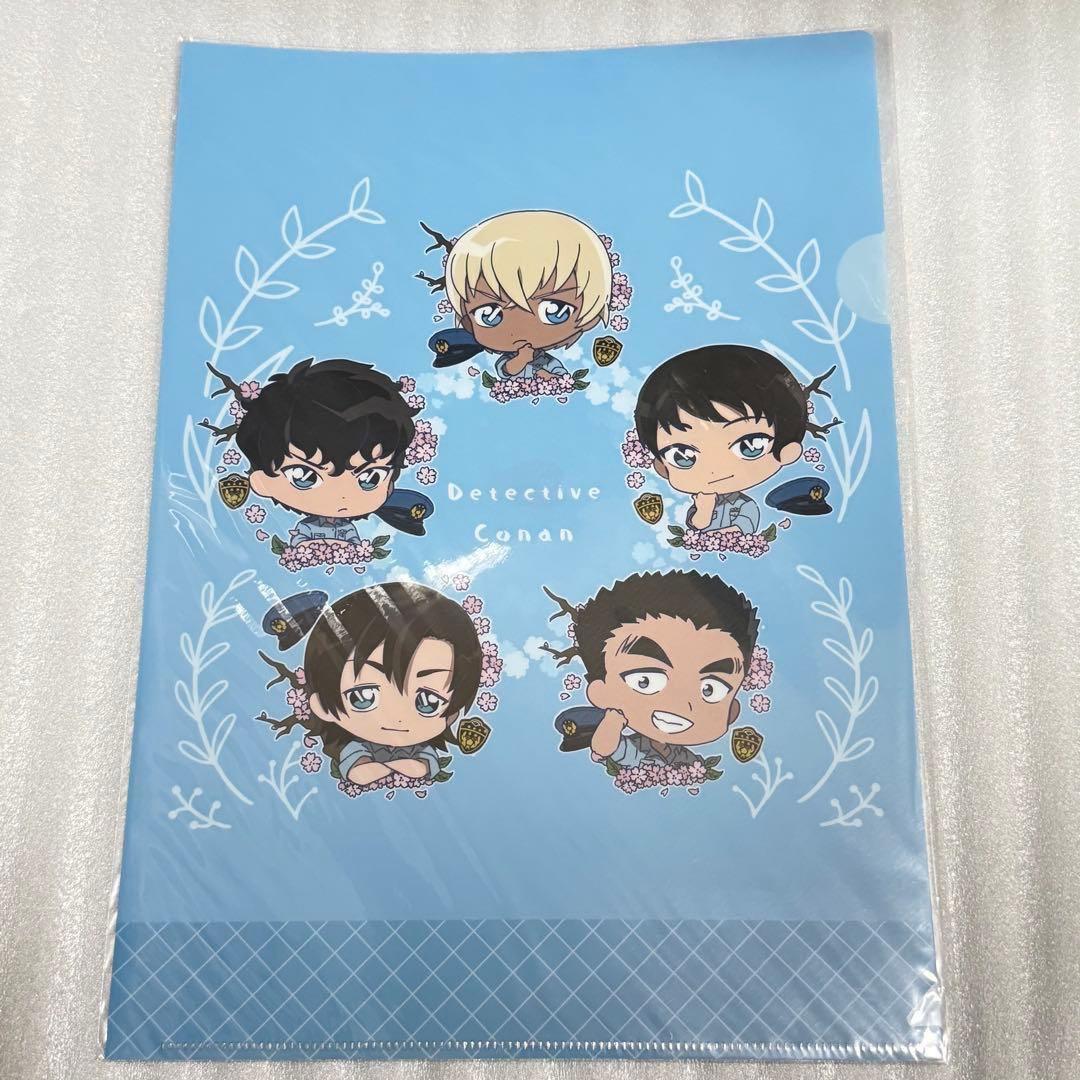名探偵コナン クリアファイル 警察学校組 降谷 安室 松田 萩原 諸伏 伊達