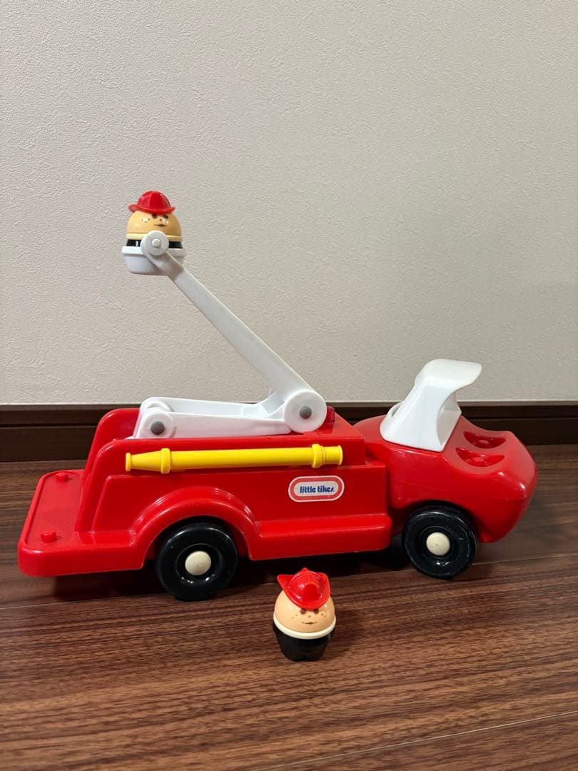 リトルタイクス　トドルトッツ　消防車　ヴィンテージ　トイストーリー　おまけ付き