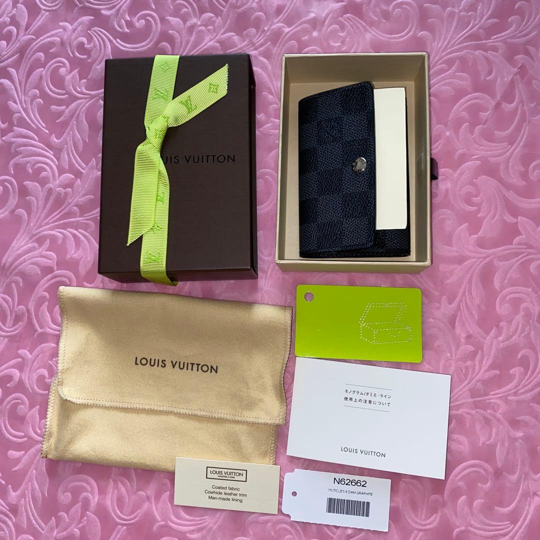 超美品‼︎ ルイヴィトン　ダミエ・グラフィット キーケース6連