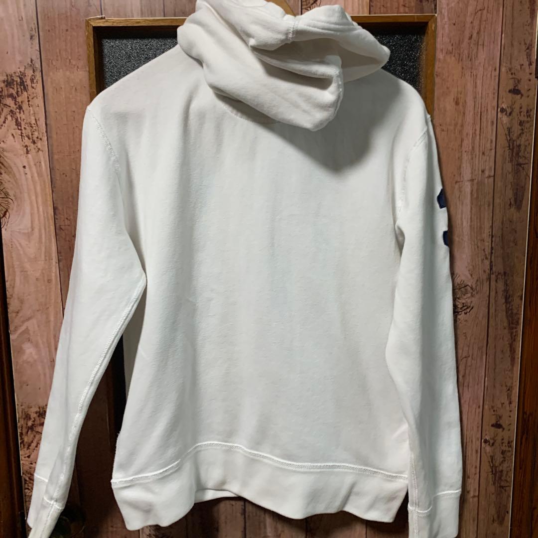 Polo Ralph Lauren ホワイト ビックポニーY2Kジップパーカー