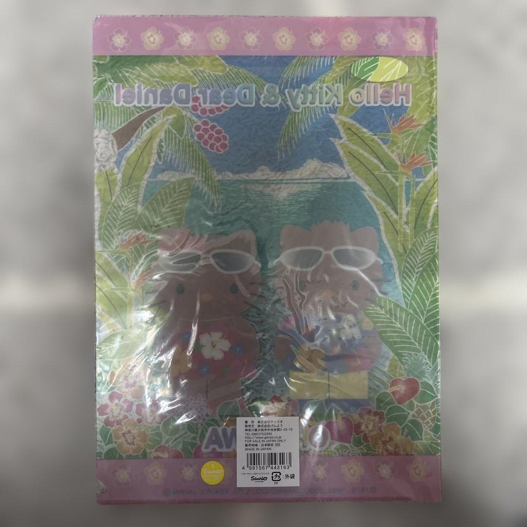 未使用 ハローキティ A4 クリアファイル 日焼けキティ 沖縄限定 2002