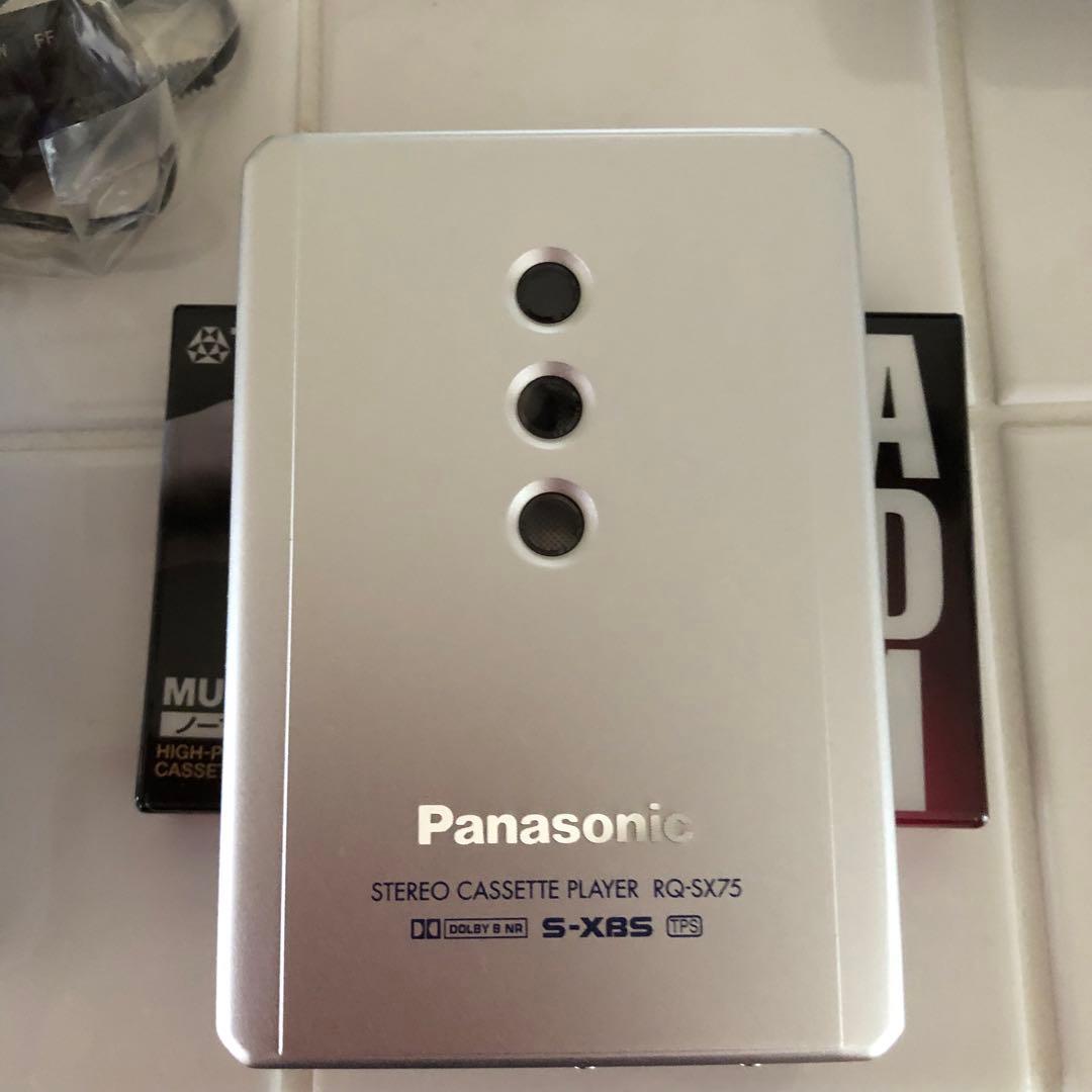 Panasonic ステレオ　カセット　プレーヤー RQ-SX75-S