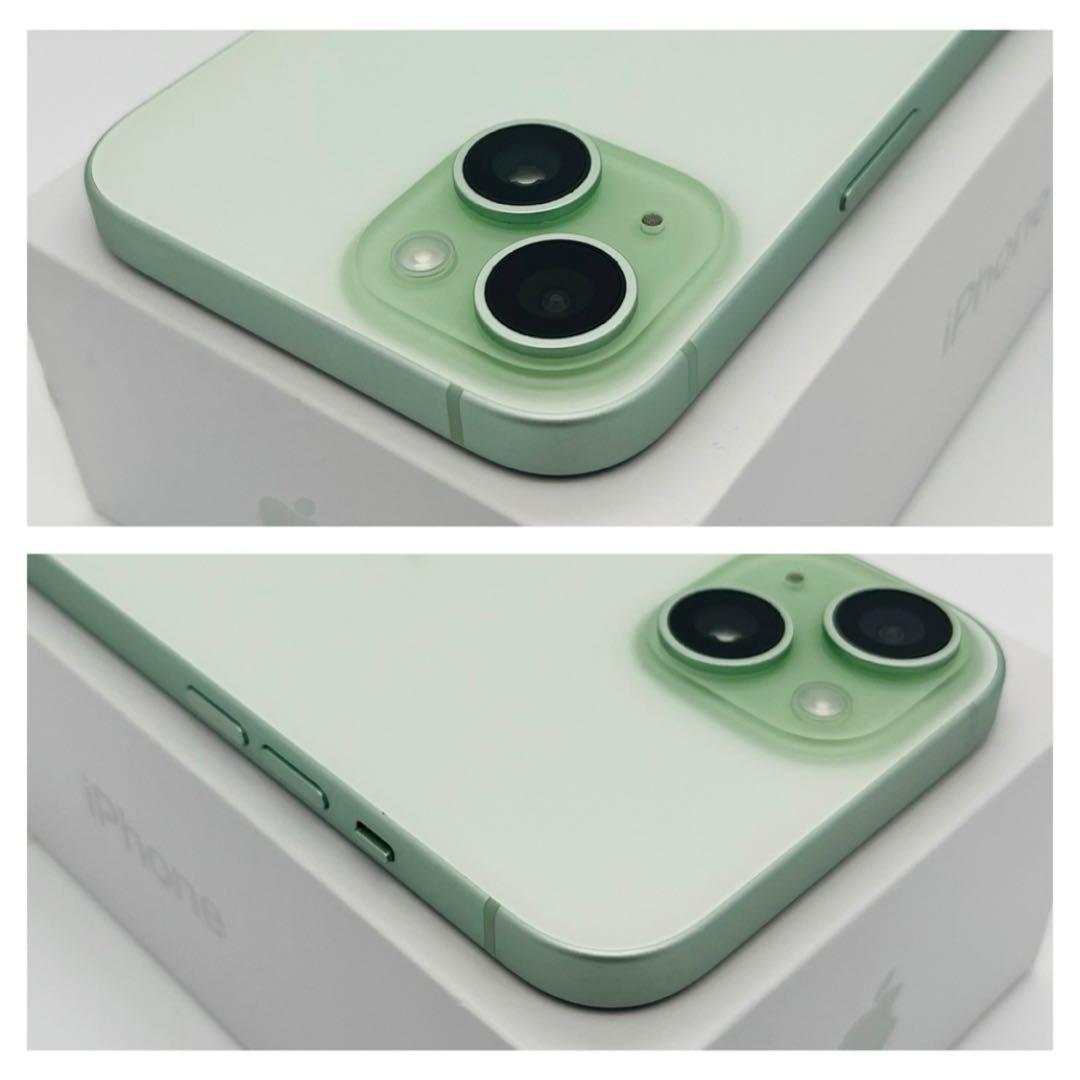 A iPhone 15 128 GB SIMロック　グリーン　本体