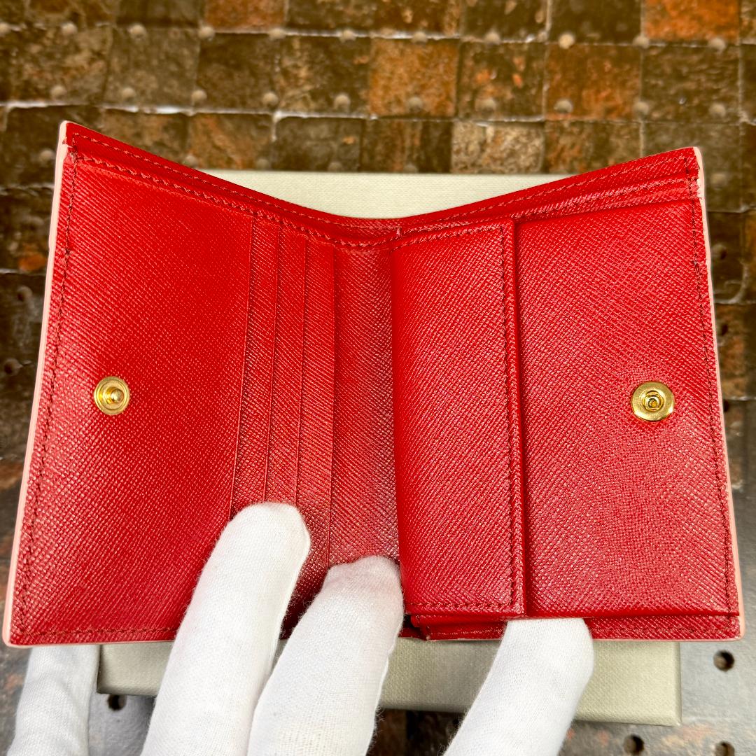 【極美品】◆MARNI◆マルニ 二つ折り財布 バイフォールド ウォレット