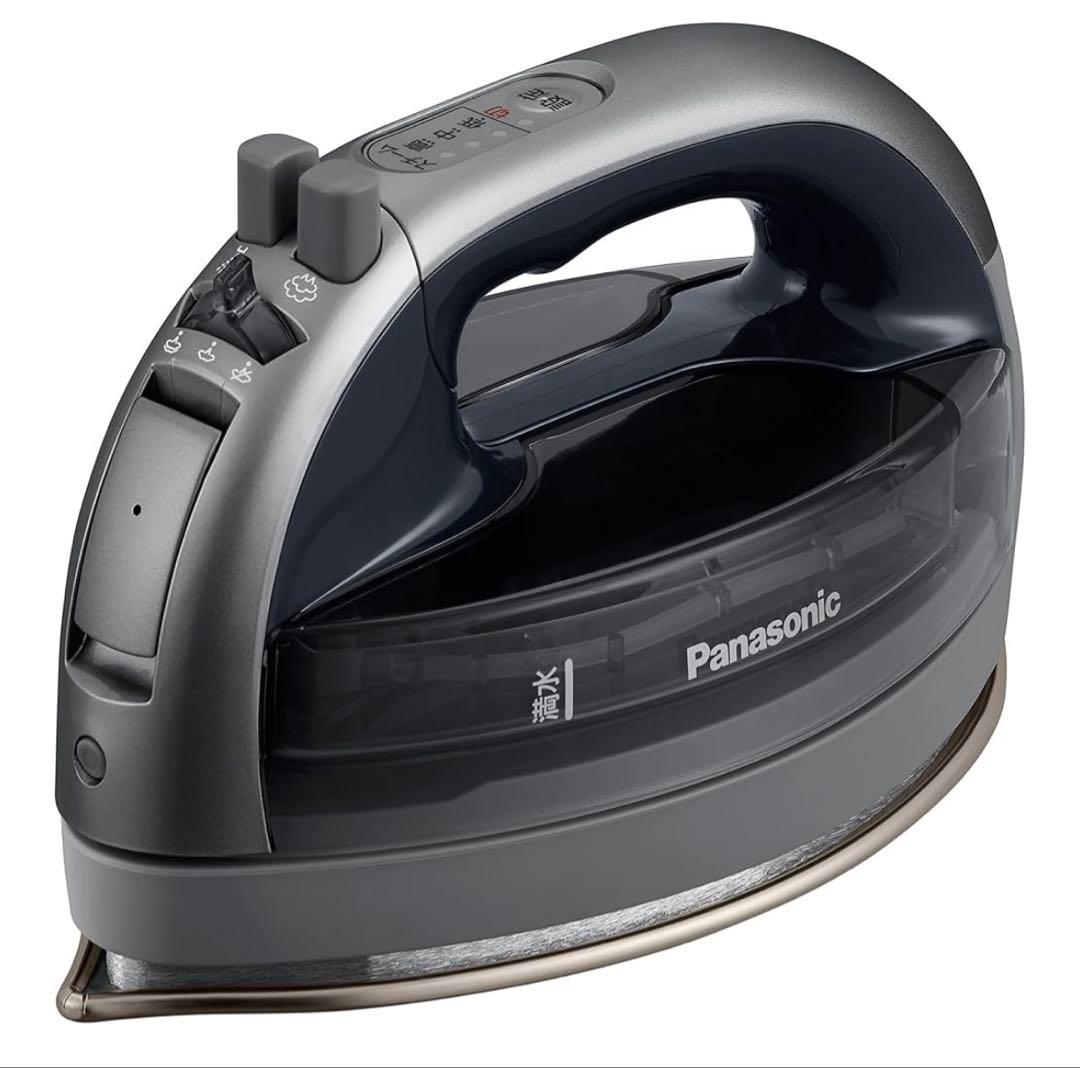 【未使用】Panasonic コードレススチームアイロン NI-WL707-H