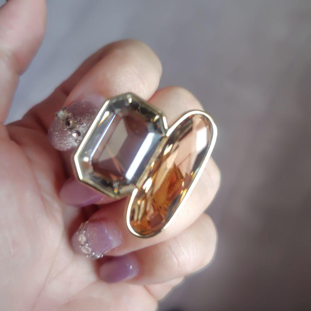 【専用】SWAROVSKI◇クリスタルリング◇日本サイズ11号～12号