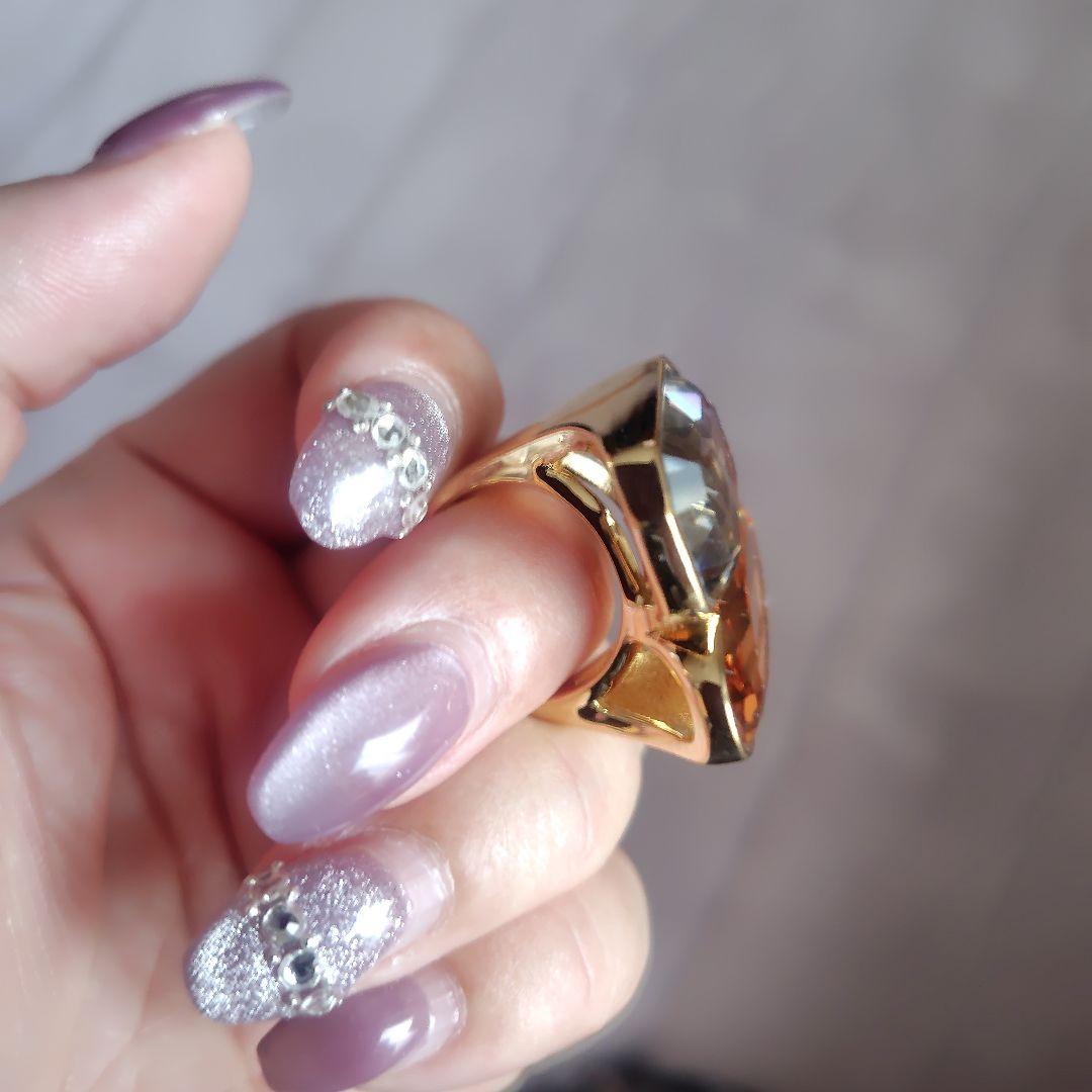 【専用】SWAROVSKI◇クリスタルリング◇日本サイズ11号～12号