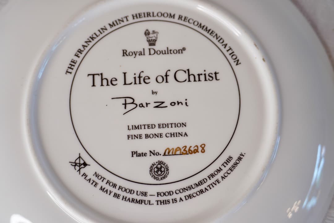 Franklin Mint キリスト 絵皿 11枚セット コレクションプレート