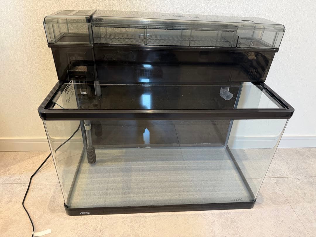【送料込み】美品 GEX 60cm水槽 水槽台セット