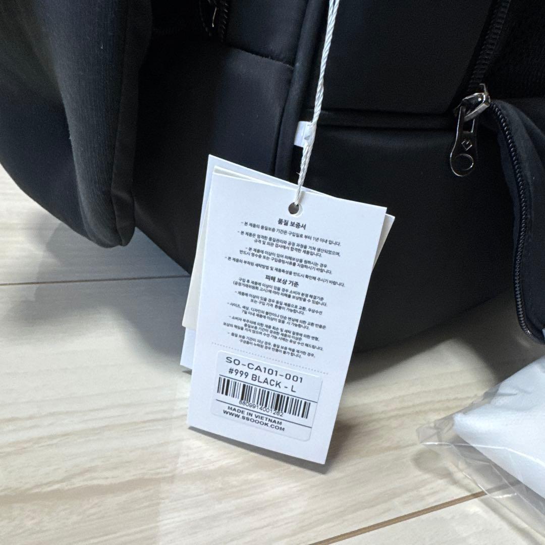 【新品未使用品】SSOOOK ビュースリングバック右方向 ブラック　Lサイズ