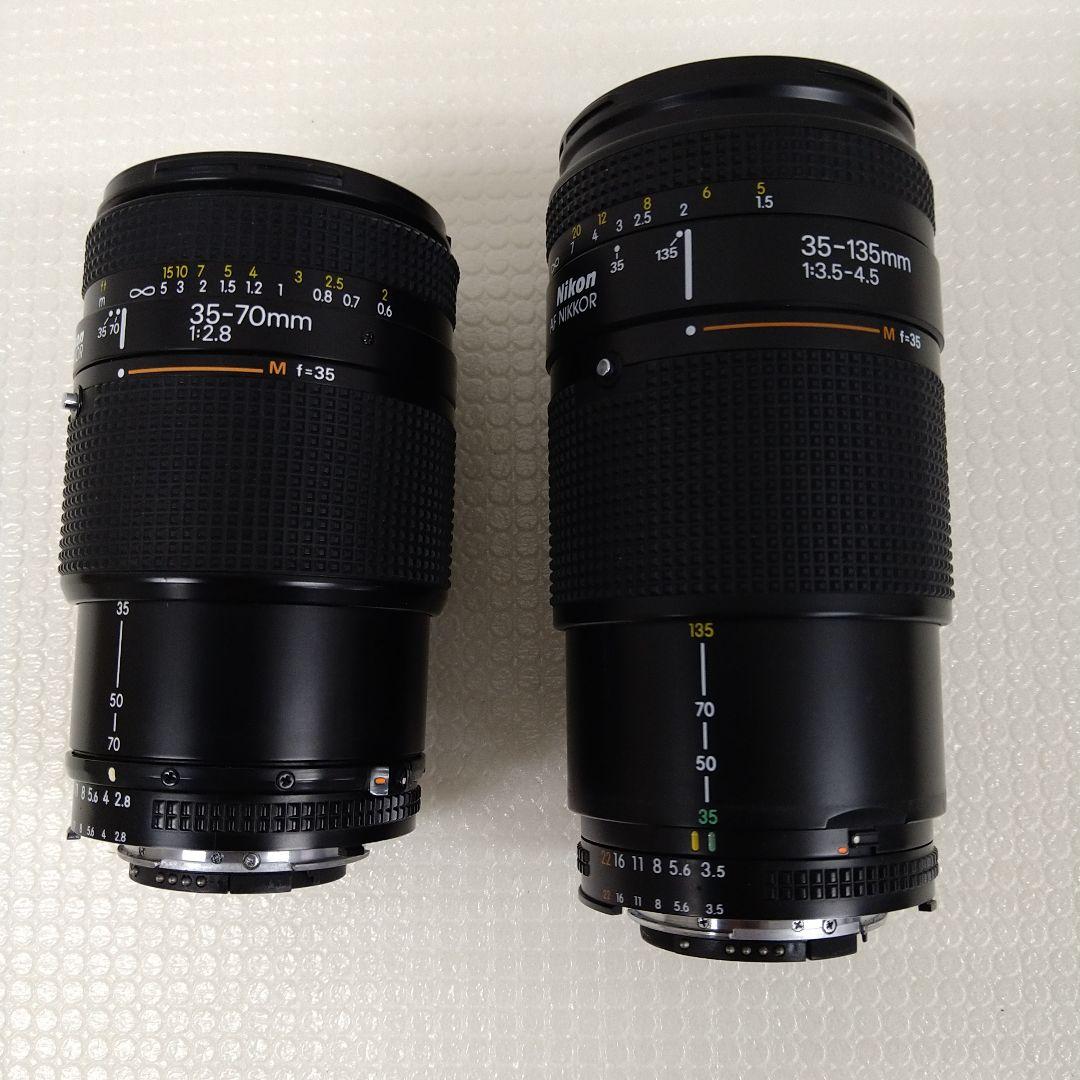ニコンAF35-70mmf/2.8及AF35-135mmダブルレンズセット