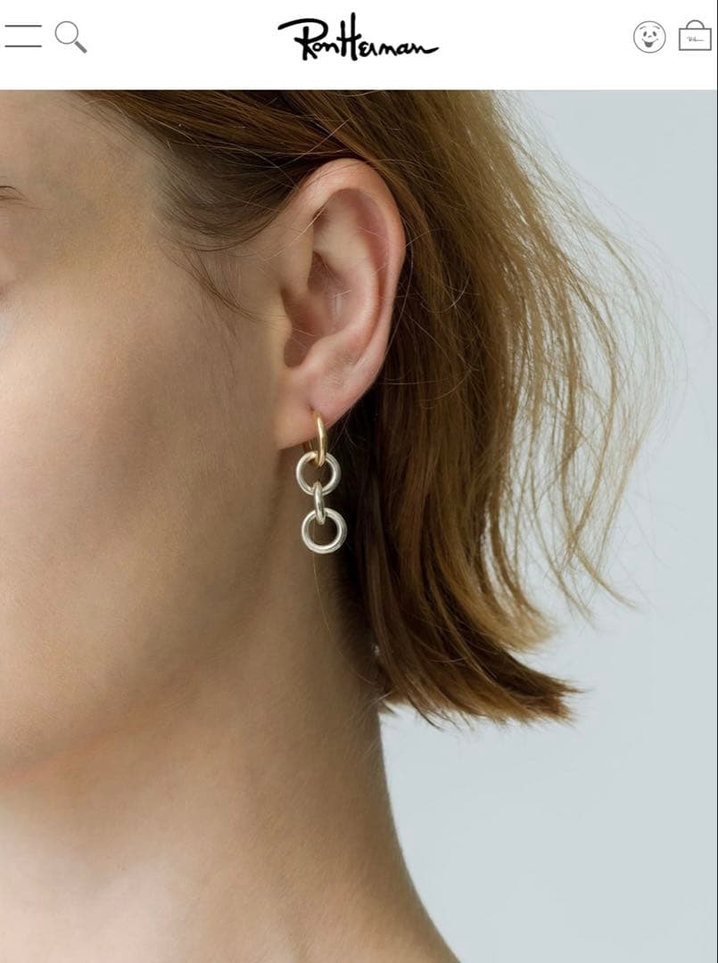 スピネリキルコリン★アリエル チェーン ピアス