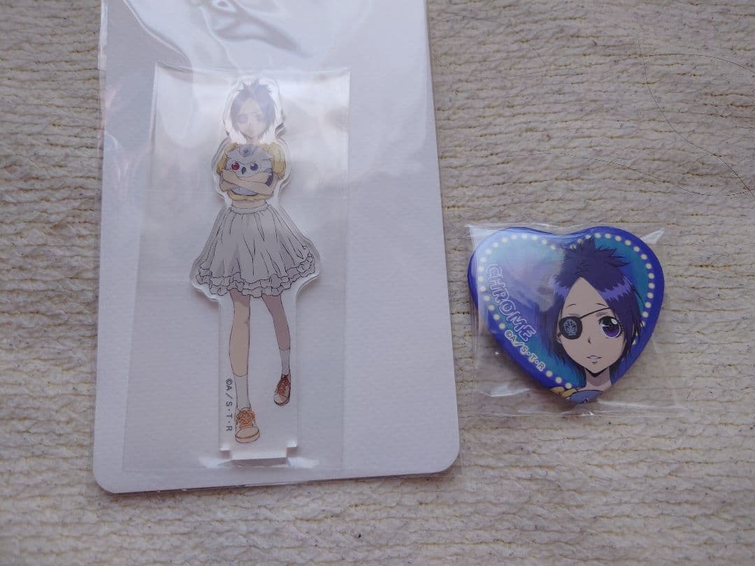 リボーン クローム アクスタ&缶バッジ