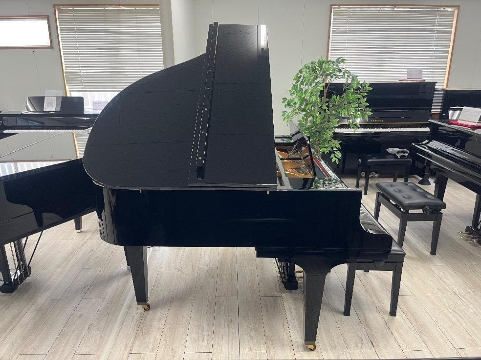 ★55068【グランドピアノ】KAWAI　GE20　消音機能付き
