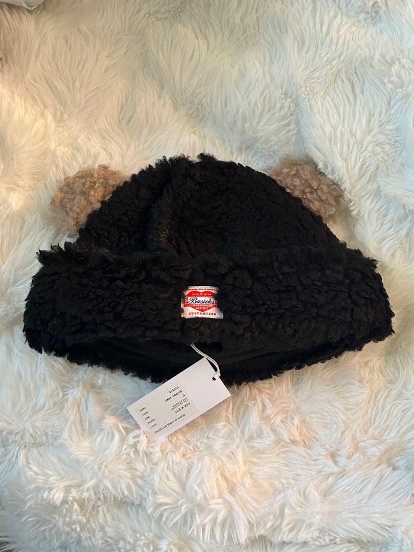 【新品タグ付き】BASICKS クマ耳ニット帽