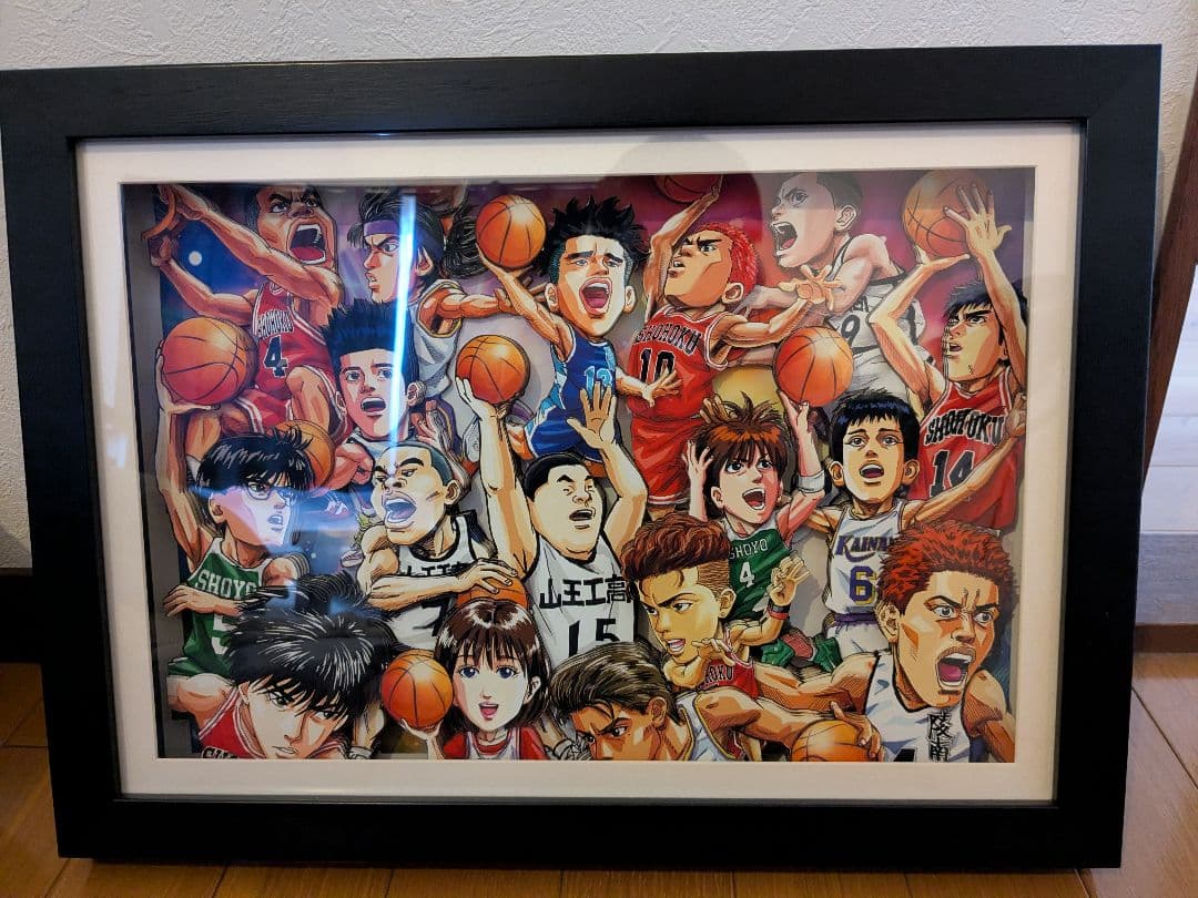 SLAMDUNK スラムダンク　立体3D 絵画