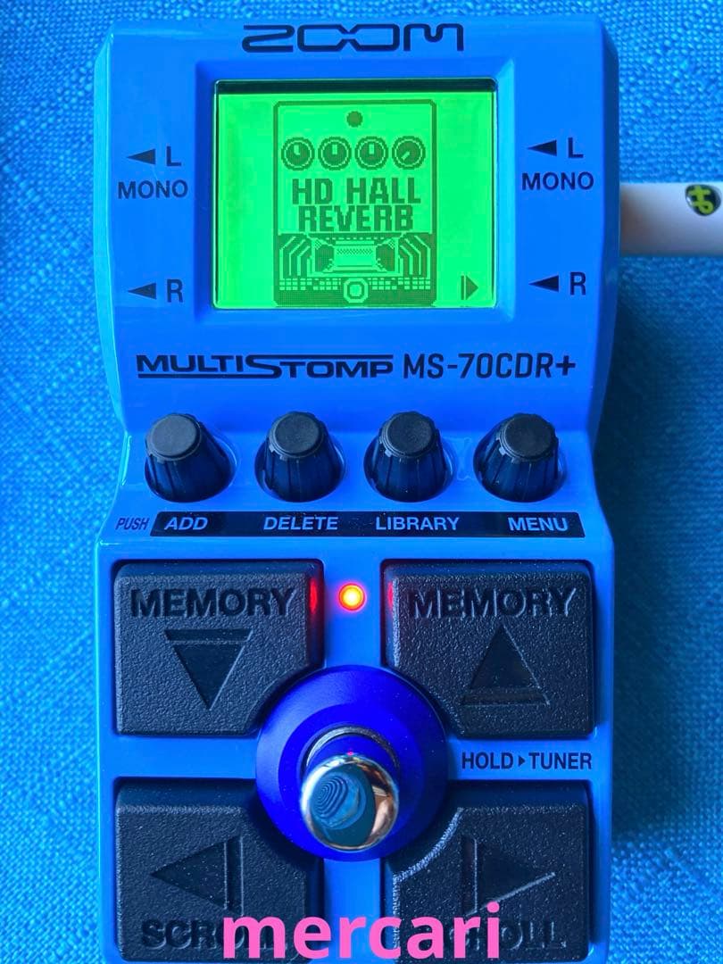 ZOOM MS-70CDR+ MultiStomp空間系マルチエフェクター 美品