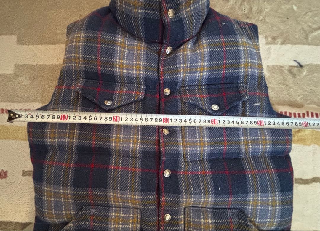 THE NORTH FACE×HARRIS TWEEDダウンベストノースフェイス