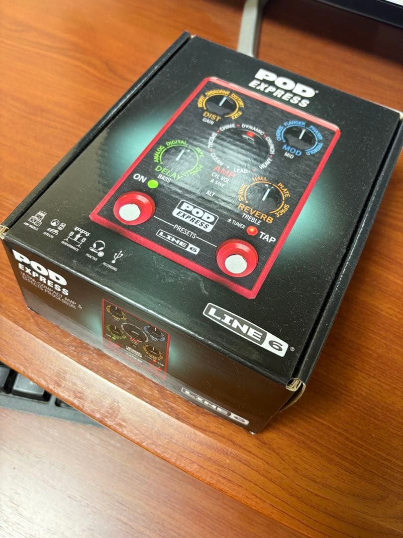Line6 POD Express ギター用マルチエフェクター(中古)