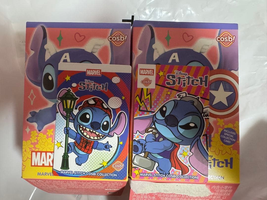 cosbi スティッチ　marvel ソー　スパイダーマン