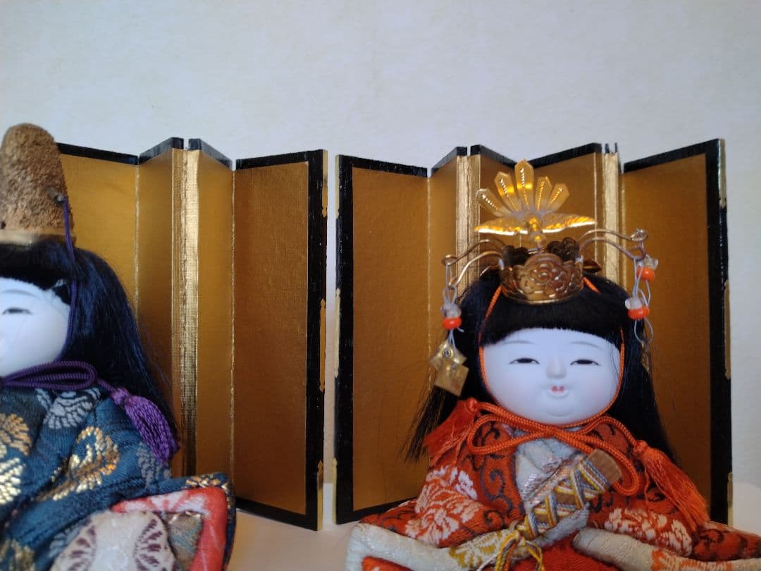 木目込みミニ雛人形