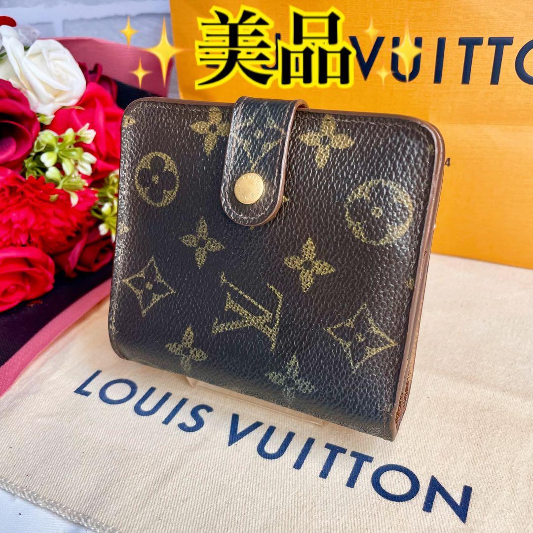 Kazuki Okamura様ヴィトン モノグラム コンパクトジップ 折り財布