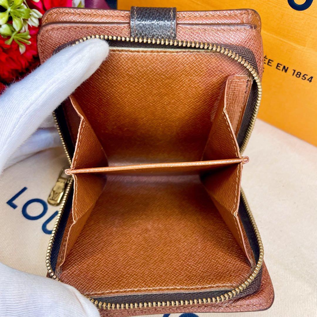 Kazuki Okamura様ヴィトン モノグラム コンパクトジップ 折り財布