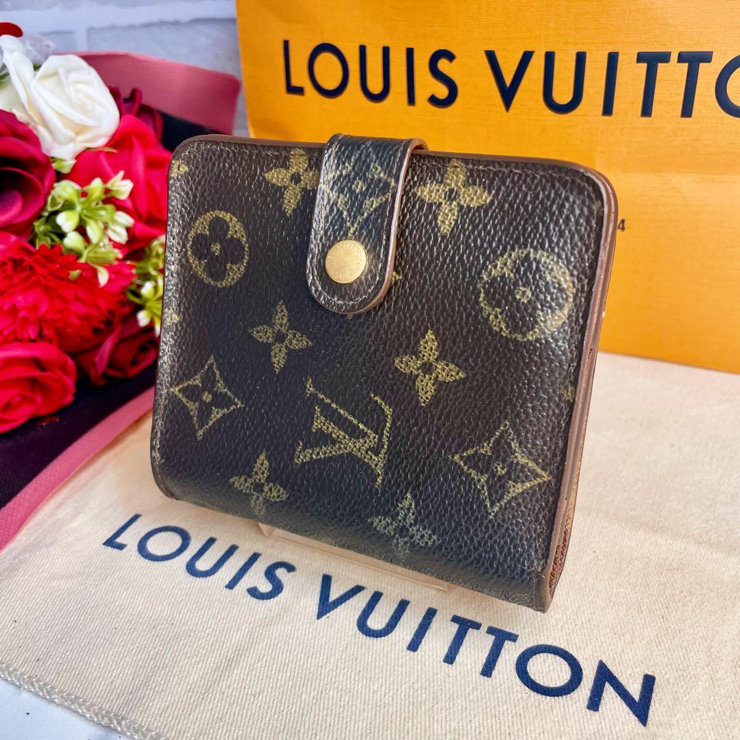 Kazuki Okamura様ヴィトン モノグラム コンパクトジップ 折り財布