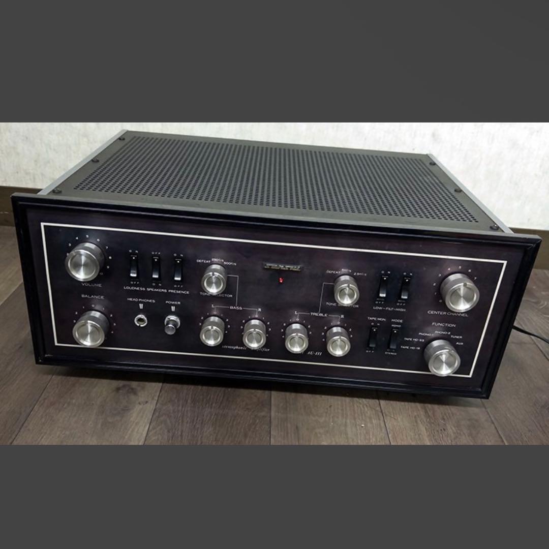 【初代モデル希少品】SANSUI AU-111 サンスイ プリメインアンプ